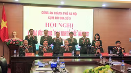 Cụm thi đua số 5 CATP Hà Nội hoàn thành xuất sắc nhiệm vụ chuyên môn, thêm nhiều phần việc vì cộng đồng 