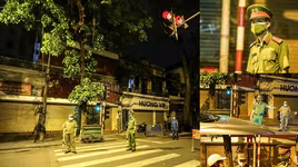 [Ảnh] Những "chốt chặn sống" trắng đêm ngăn Covid-19