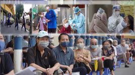 [Ảnh] Cận cảnh điểm tiêm vaccine phòng Covid-19 "2 trong 1" đầu tiên ở Thủ đô