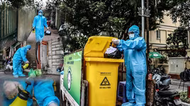 Hà Nội sẽ xử lý các trường hợp mắc Covid-19 điều trị tại nhà, không phân loại chất thải theo quy định