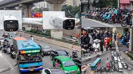 Cận cảnh nút giao 4 tầng ở Hà Nội được lắp 16 camera phạt nguội để giảm ùn tắc