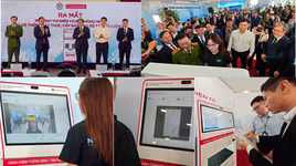 Cận cảnh kiosk thông minh chứng thực điện tử chỉ mất 3 đến 5 phút ở Hà Nội