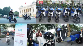 Cận cảnh xe đạp điện công cộng lần đầu có mặt và đang được trải nghiệm miễn phí ở Hà Nội