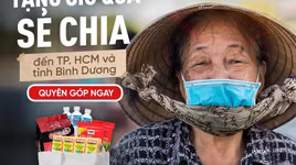 “5.000 gói quà sẻ chia” tới tâm dịch TP. Hồ Chí Minh và Bình Dương