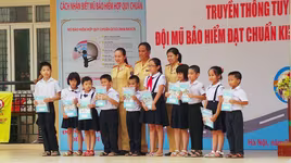 Giúp học sinh nâng cao nhận thức về Luật Giao thông