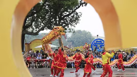 Đặc sắc màn múa rồng kỷ niệm 1010 năm Thăng Long - Hà Nội 