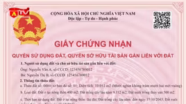 Sổ đỏ có tên gọi mới từ 1/8