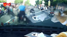 Bắt khẩn cấp kẻ đánh dã man cô gái sau va chạm giao thông 