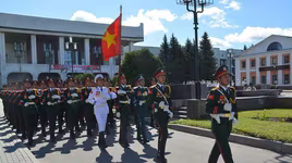 Đoàn QĐND Việt Nam tham gia tổng duyệt Lễ duyệt binh trên Quảng trường Đỏ 