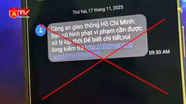 Cảnh báo chiêu trò lừa đảo thông báo 'phạt nguội' giao thông 