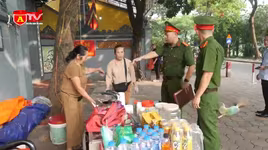 Phường Yên Hòa ra quân lập lại trật tự đô thị, bảo vệ môi trường