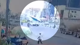 Máy bay rơi xuống đường phố đông đúc ở Thủ đô Lagos của Nigeria