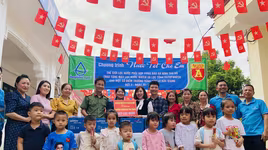 “Nước tốt cho em” tiếp tục hành trình đến vùng ngập lũ Bắc Ninh