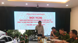 Triển khai các phương án đảm bảo an ninh, an toàn Đại nhạc hội Cảnh sát các nước ASEAN+ 2022