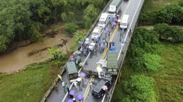 Tai nạn giao thông nghiêm trọng trên cao tốc, lái xe tải tử vong tại chỗ