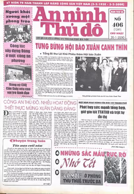Báo An ninh Thủ đô số 1241 , ngày 30/01/2000