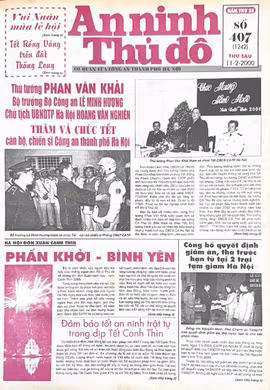 Báo An ninh Thủ đô số 1242, ngày 11/02/2000