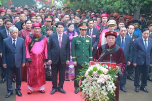 Chủ tịch nước Lương Cường dự Lễ dâng hương tưởng niệm các vua Hùng