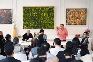 2 bức tranh tiêu biểu của họa sĩ Đặng Thị Khuê trở về Việt Nam