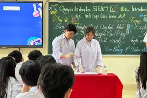 “STEM Innovation Petrovietnam” tiếp sức đam mê nghiên cứu, sáng tạo cho học sinh Cao Bằng