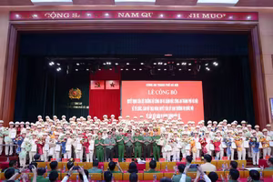 Chi tiết danh sách 126 Trưởng Công an cấp xã thuộc Công an Hà Nội