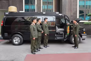 Tập huấn kỹ năng điều khiển phương tiện đặc chủng, phục vụ công tác bảo vệ Đại hội Đảng toàn quốc lần thứ XIV