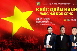 Chương trình nghệ thuật chính luận "Khúc quân hành vang mãi non sông"