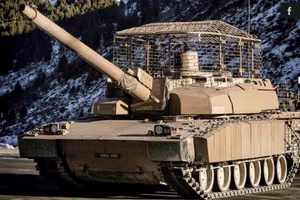 Xe tăng đắt nhất thế giới của Pháp được lắp giáp lồng để đối phó drone 