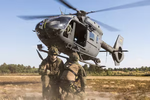 Trực thăng H145M của Bỉ bay thử lần đầu tại Đức: Bước chuẩn bị chiến lược quan trọng