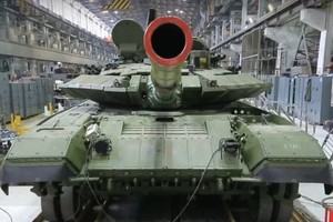 Tốc độ sản xuất xe tăng T-90M của Nga vượt xa mọi dự đoán