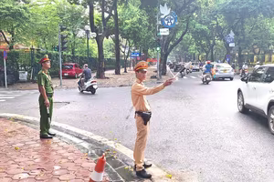 Công an phường Ba Đình: Quyết tâm cao đảm bảo an ninh, an toàn các sự kiện quan trọng của đất nước 