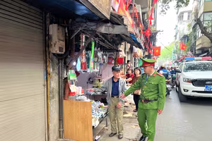 Nhiều chuyển biến tích cực về trật tự đô thị tại phường Ba Đình