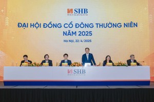 ĐHĐCĐ SHB: Chia cổ tức 18%, dự kiến khởi công trụ sở mới vào cuối năm