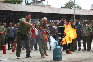 Hành trang quý cho hơn 600 đội viên Lực lượng tham gia bảo vệ an ninh trật tự ở cơ sở