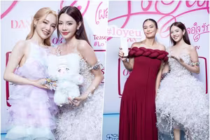 Nhã Phương, Mâu Thuỷ chúc mừng Đan Tiên ra mắt MV đầu tay 