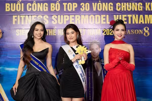  Top 30 thí sinh Fitness Supermodel Vietnam 2025 chính thức ra mắt báo giới