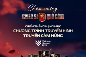 "Chiến sĩ quả cảm" được vinh danh “Chương trình truyền hình truyền cảm hứng” tại Vietnam iContent Awards 2025