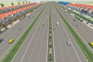 Ngắm Vành đai 4- Vùng Thủ đô với 14 làn xe và các nút giao khác mức bao quanh Hà Nội 