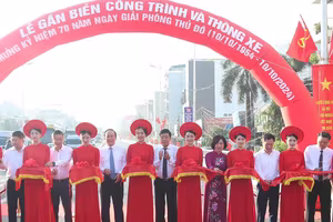 Hà Nội: Thông xe dự án mở rộng đường Âu Cơ và Xuân Diệu