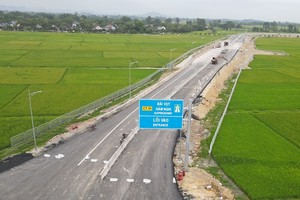 Thông xe 2 dự án cao tốc Bắc- Nam dài xấp xỉ 90km qua Hà Tĩnh