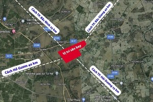 Hà Nội kiến nghị làm đường nối sân bay Gia Bình về Thủ đô theo hình thức BT