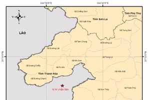 Động đất 4,8 richter gần biên giới Việt -Lào, nhiều chung cư Hà Nội rung lắc nhẹ