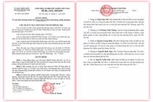 Chủ tịch Hà Nội tặng bằng khen 5 cá nhân thuộc Công an Thủ đô 