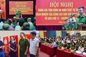  Công an quận Hà Đông, Hà Nội: Tổ chức hội nghị mời người dân "chấm điểm" Cảnh sát khu vực