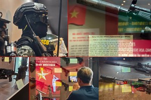 Cận cảnh trang bị, vũ khí "khủng" của Cảnh sát đặc nhiệm Việt Nam
