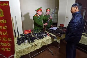 Hà Nội xét xử nghiêm các vụ án liên quan đến vũ khí, vật liệu nổ để tạo sức răn đe