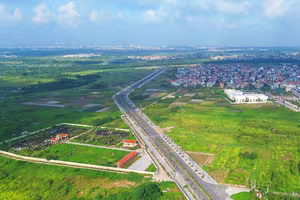 Hà Nội có thêm tuyến đường 4 làn xe ở xã Phúc Thịnh