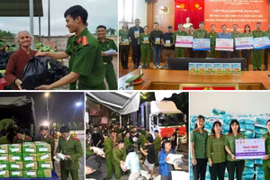 Học viện Cảnh sát Nhân dân tổ chức chuỗi hoạt động sẻ chia với đồng bào miền Trung, Tây Nguyên