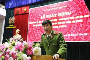 Học viện Cảnh sát nhân dân phát động phong trào thi đua “Ba nhất"