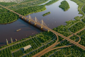 Hà Nội thông qua chủ trương đầu tư gần 12.000 tỷ xây cầu Ngọc Hồi kết nối với Hưng Yên